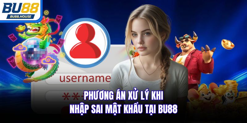 Phương án xử lý khi nhập sai mật khẩu tại BU88